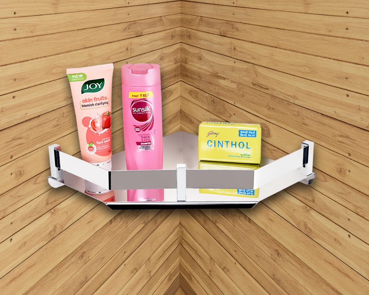 Corner Shelf 12×12 - Bath Racks & Holders | Verenza