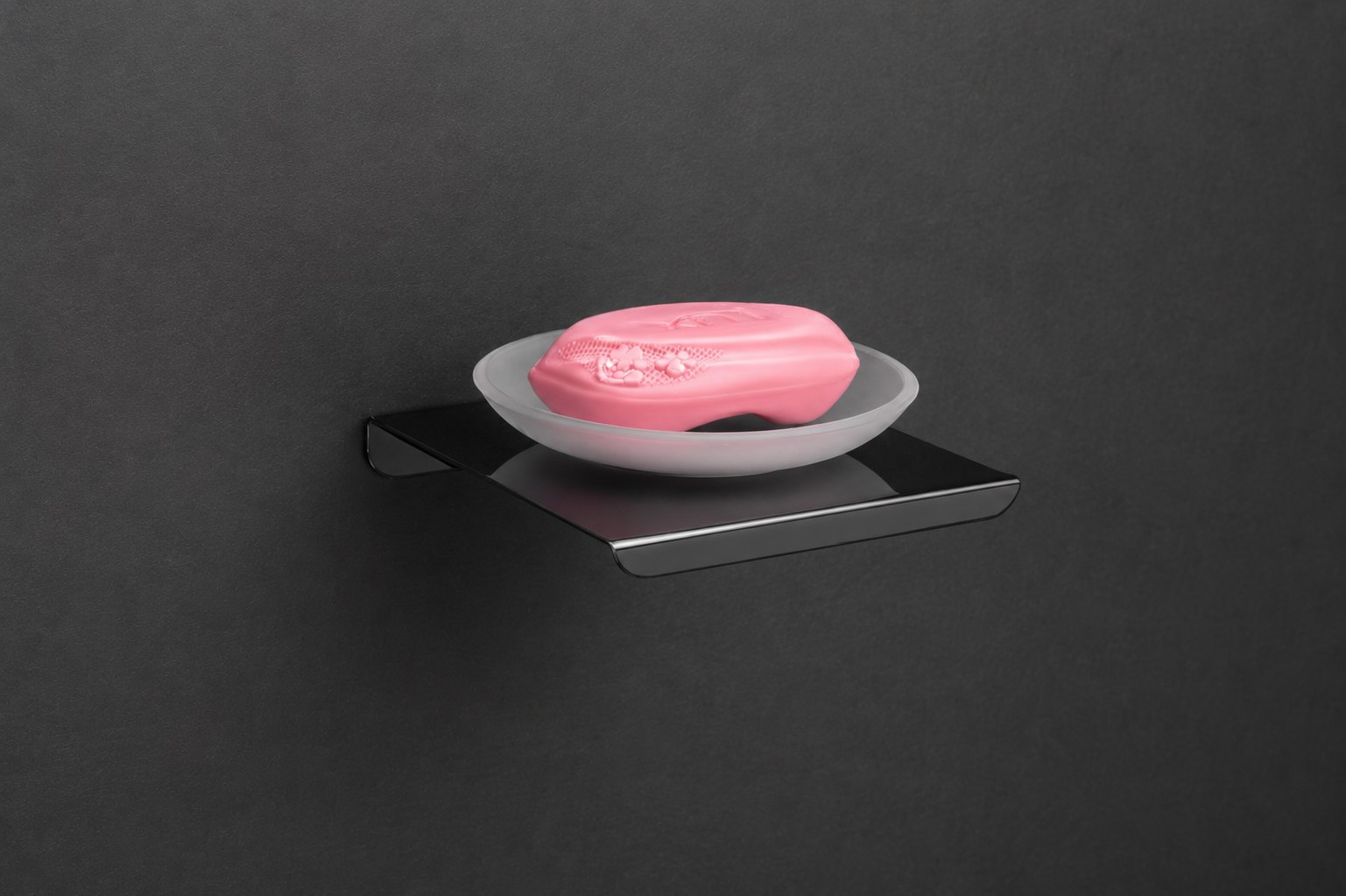 Single One Soap Dish - Black