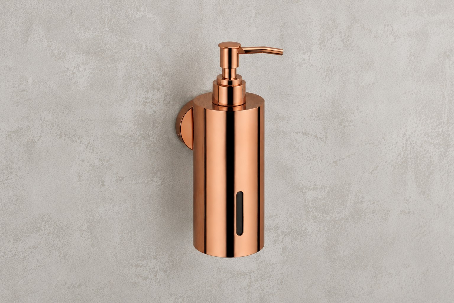 Rose Gold Soap Dispenser - Bath Racks & Holders | Verenza